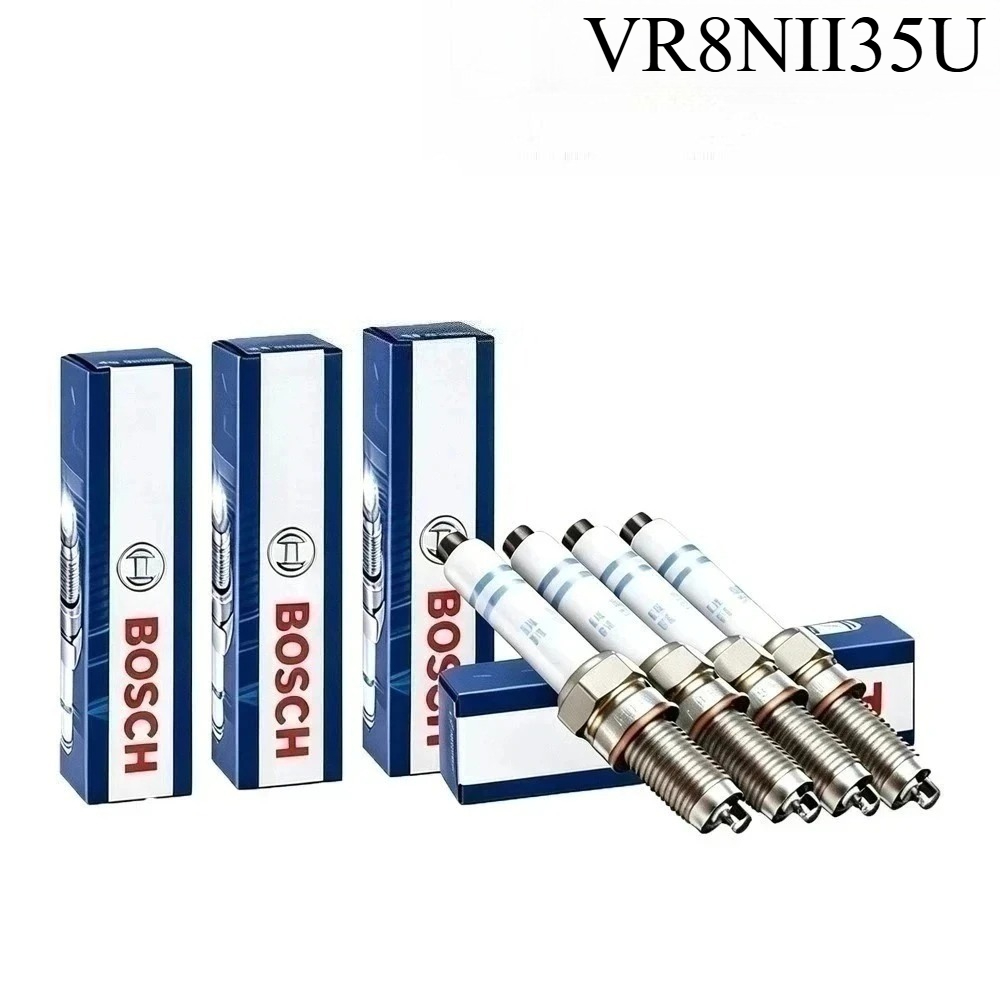 Bosch Spark Plug Iridium - Candela Bosch Originale VR8NII35U Anti-Olio Carbonio
